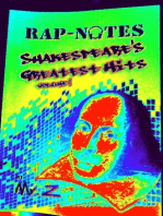 Rap-Notes: Shakespeare's Greatest Hits, Vol. 1: Think "Cliff-Notes meets 50-Cent meets Shakespeare"