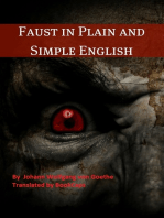 Faust in Plain and Simple English