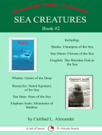 Sea Creatures Book #2: A Set of Seven 15-Minute Books, Educational Version