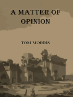 A Matter Of Opinion
