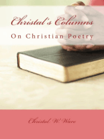 Christal's Columns On Christian Poetry