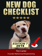 New Dog Checklist