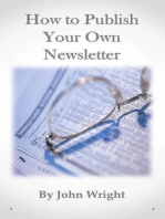 How to Publish your own Newsletter