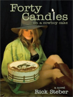Forty Candles on a Cowboy Cake