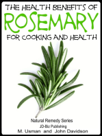 Health Benefits of Rosemary For Cooking and Health