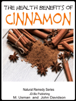 Health Benefits of Cinnamon