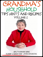 Grandma’s Household Tips Hints and Recipes