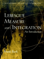 Lebesgue Measure and Integration: An Introduction
