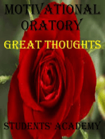 Motivational Oratory: Great Thoughts
