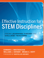 Effective Instruction for STEM Disciplines