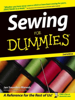 Sewing For Dummies