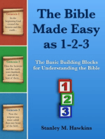 The Bible Made Easy as 1-2-3