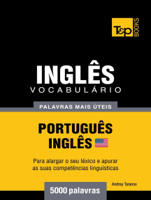 Vocabulário Português-Inglês americano: 5000 palavras mais úteis