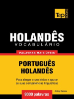 Vocabulário Português-Holandês: 9000 palavras mais úteis
