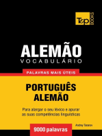 Vocabulário Português-Alemão: 9000 palavras mais úteis