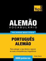 Vocabulário Português-Alemão: 3000 palavras mais úteis