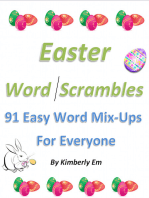Easter Word Scrambles: 91 Easy Word Mix-Ups For Everyone