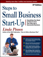 Steps to Small Business Start-Up: Everything You Need to Know to Turn Your Idea Into a Successful Business