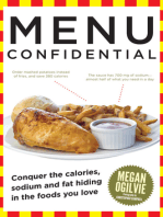 Menu Confidential: Conquer the Hidden Calories, Sodium and Fat in the Foods You Love