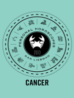 Cancer: Personal Horoscopes 2013