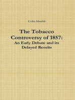 The Tobacco Controversy of 1857