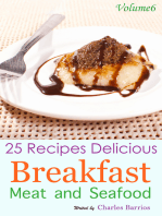 25 Recipes Delicious Breakfast Meat and Seafood Volume 6