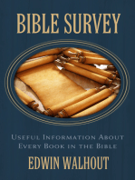 Bible Survey: Useful Information About Every Book in the Bible