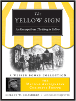 Yellow Sign, An Excerpt from the King in Yellow:  Magical Antiquarian Curiosity Shoppe, A Weiser Books Collection