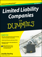 Limited Liability Companies For Dummies<sup>®</sup>