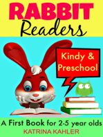 Rabbit Readers: First Book - Kindy & Preschool: 5 Very Simple Learn to Read Stories for Beginning Readers