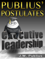 Publius' Postulates: Executive Leadership