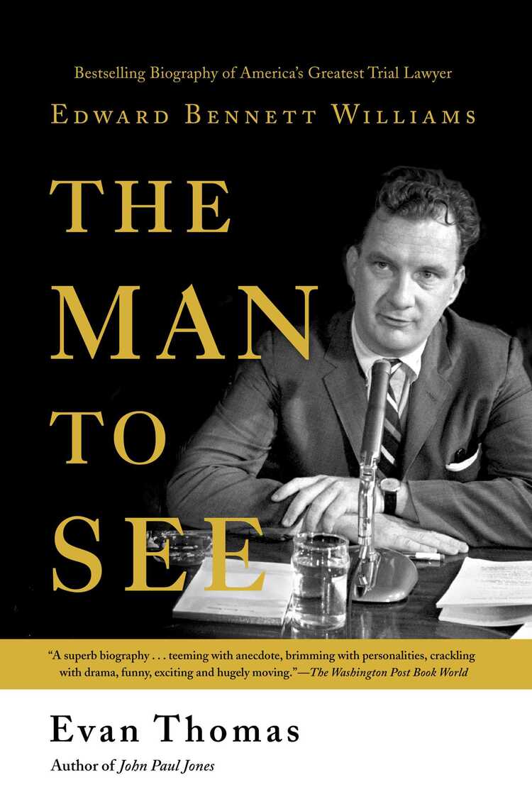 The Man to See by Evan Thomas (Ebook) Read free for 30 days