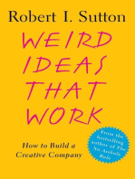 Weird Ideas That Work: 11 1/2 Practices for Promoting, Managing, and Sustaining Innovation