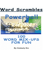 Powerball Word Scrambles: 100 Word Mix-Ups For Fun