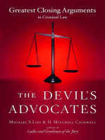 The Devil's Advocates: Greatest Closing Arguments in Criminal Law