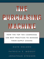 The Purchasing Machine: How the Top Ten Companies Use Best Practices to Manage Their Supply Chains