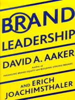 Brand Leadership: Building Assets In an Information Economy