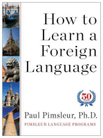 How to Learn a Foreign Language