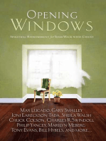 Opening Windows: Spiritual Refreshment for Your Walk with Christ