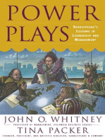 Power Plays: Shakespeare's Lessons in Leadership and Management