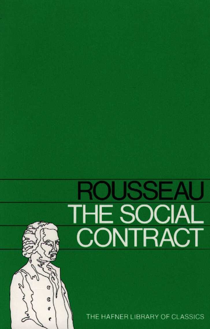 Read Social Contract Online by JeanJacques Rousseau Books