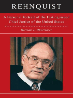 Rehnquist: A Personal Portrait of the Distinguished Chief Justice of the United States