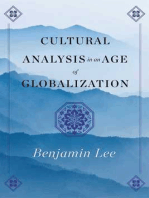 Cultural Analysis in an Age of Globalization