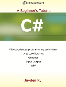 C#: A Beginner's Tutorial by Jayden Ky - Book - Read Online