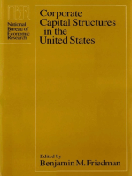 Corporate Capital Structures in the United States