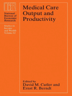 Medical Care Output and Productivity