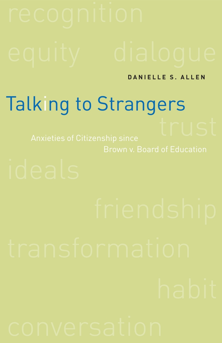 Read Talking to Strangers Online by Danielle Allen Books