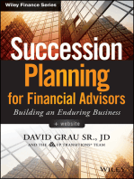 Succession Planning for Financial Advisors: Building an Enduring Business