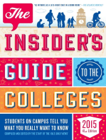 The Insider's Guide to the Colleges, 2015