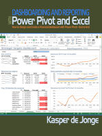 Dashboarding and Reporting with Power Pivot and Excel: How to Design and Create a Financial Dashboard with PowerPivot – End to End